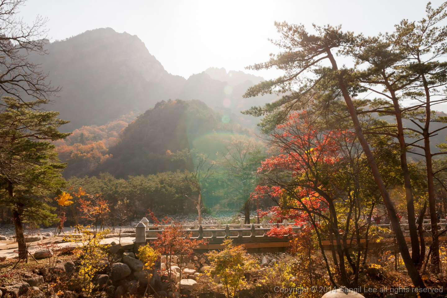 Autumnal tints of Seoraksan